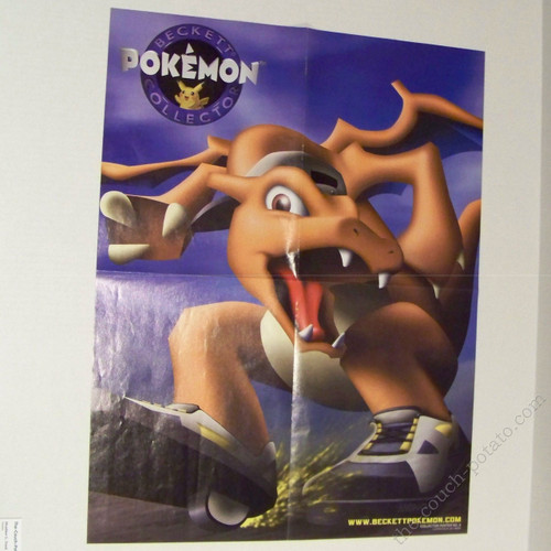 Pokemon Charizard Poster Beckett