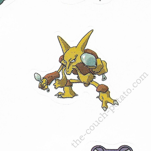 Pokemon Rummy Round Card Alakazam