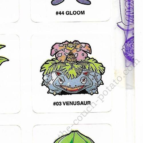 Pokemon Venusaur sticker 5491003