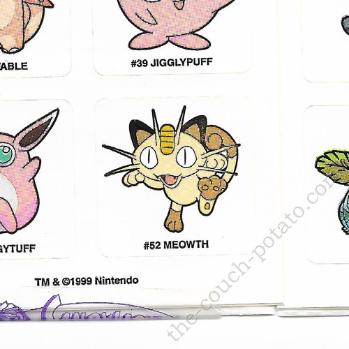 Pokemon Meowth sticker 5491052