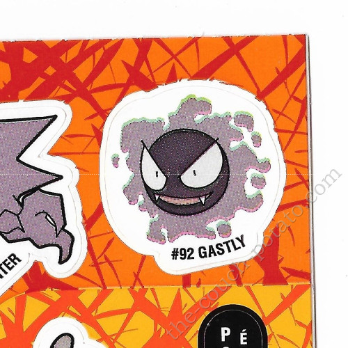 Pokemon Gastly Evolutionary Family Poke-face Vinyl Sticker Set – Trinket  Geek