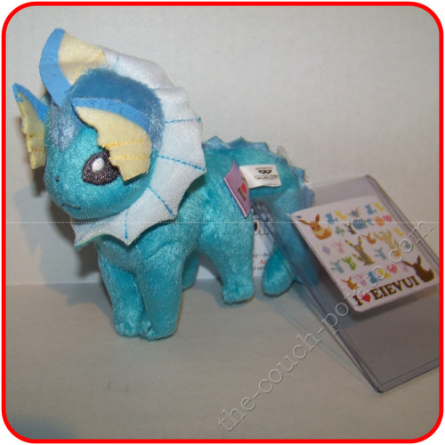 Pokemon Vaporeon Plush Keychain Pokemon Center I Love Eevee