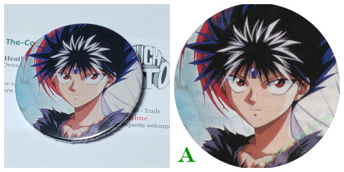Yu Yu Hakusho - Custom Buttons & Key Chains made by the-couch-potato