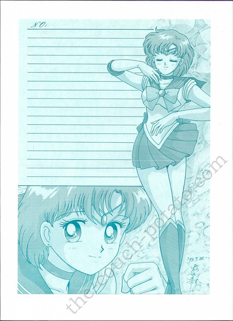 Sailor Moon Sailor Mercury Stationary paper