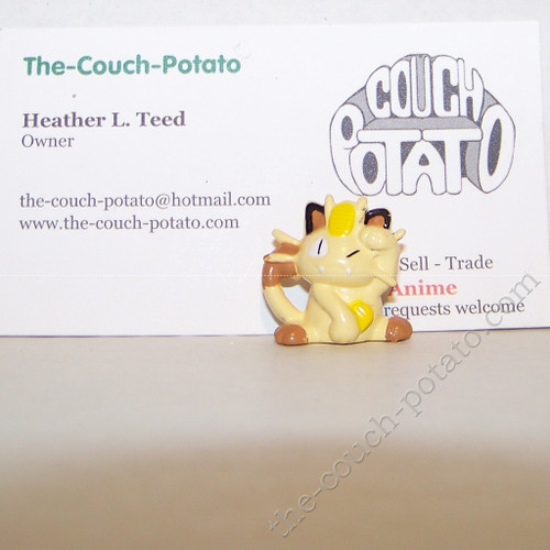 Pokemon Meowth Full Color Stadium Figure Bandai