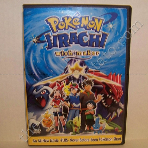 Pokemon DVD Jirachi Wish Maker Nintendo