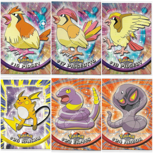 Pokemon Alola Stickers 6997