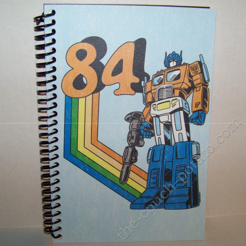 Transformers Spiral Notebook 6484