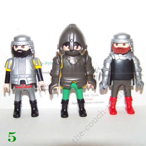 PLAYMOBIL Figures Knights Lot #5 Pick & Choose Knight Figure