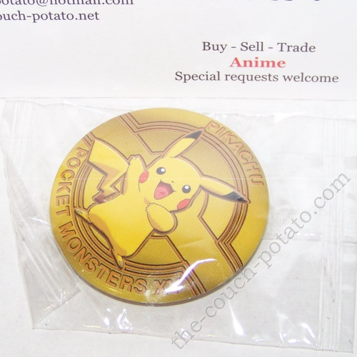 Pokemon Pikachu Button Clip