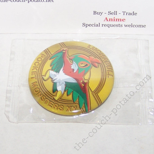 Pokemon Hawlucha Luchabull Button Clip