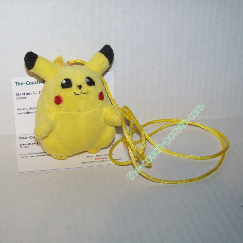Pokemon Pikachu Plush Necklace