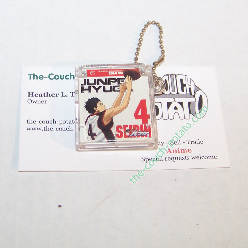 Kuroko's Basketball Hyuga CD case Key Chain