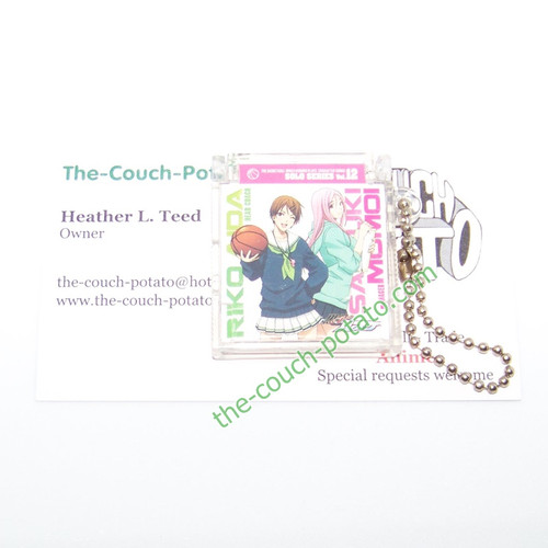 Kuroko's Basketball Riko Momoi CD case Key Chain