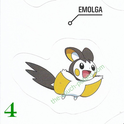 Pokemon Unova Stickers 7370