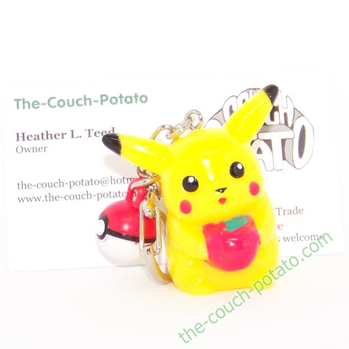Pokemon Pikachu light-up keychain