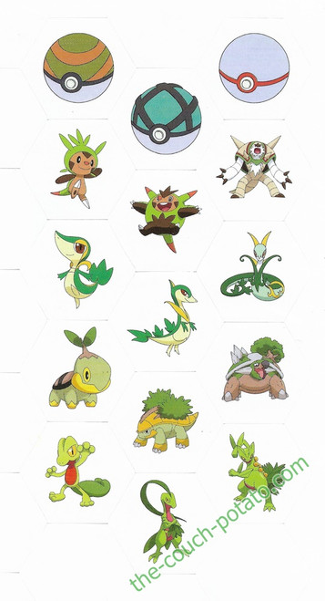 Pokemon Regional Pass Stickers