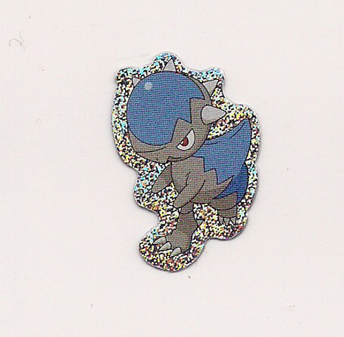 Pokemon Cranidos small foil sticker