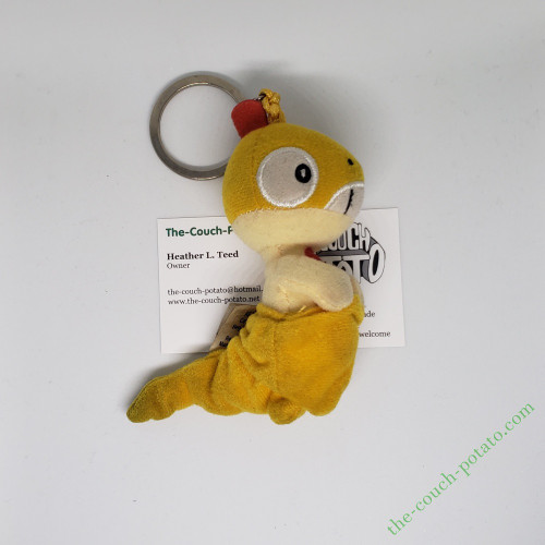 Pokemon Scraggy plush keychain Tomy