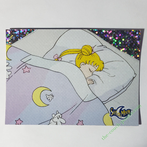 Sailor Moon Prismatic Trading Cards Dart 15 Beautiful Dreamer Sleeping Serena