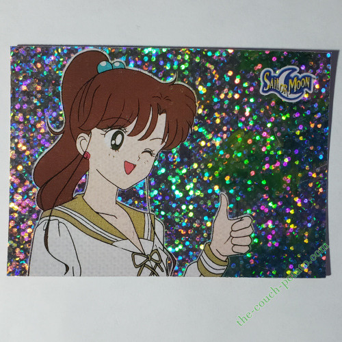 Sailor Moon Prismatic Trading Cards Dart 60 Lita winking thumbs up