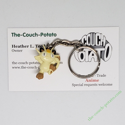 Pokemon Meowth keychain
