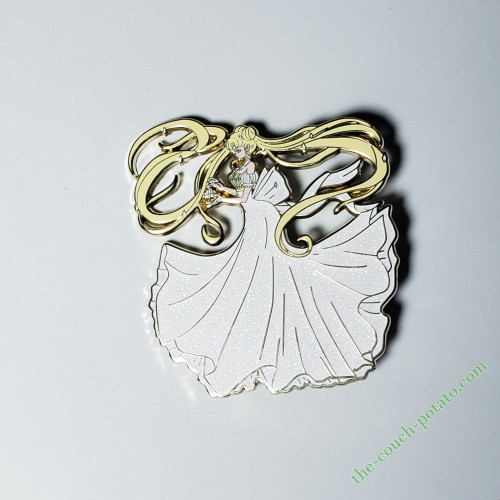 Sailor Moon Princess Serenity Pin holding Imperial Silver Crystal
