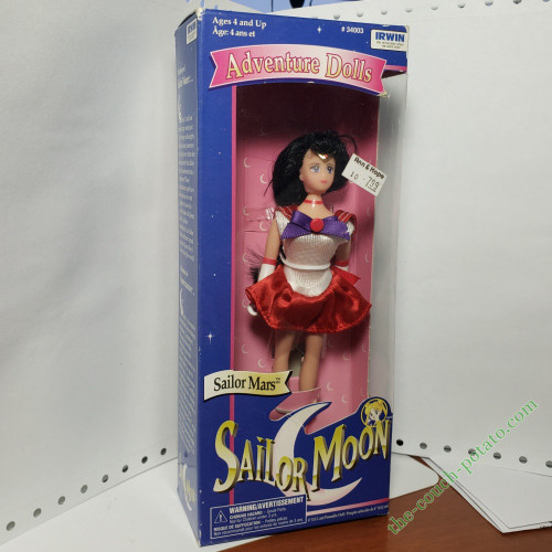 Sailor Moon Sailor Mars 6 inch Poseable Doll Irwin Bandai 1995