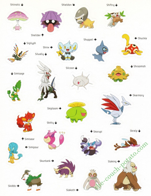 Pokemon Epic Stickers
