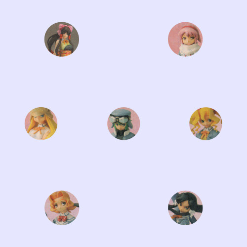 Custom Buttons Genshiken 