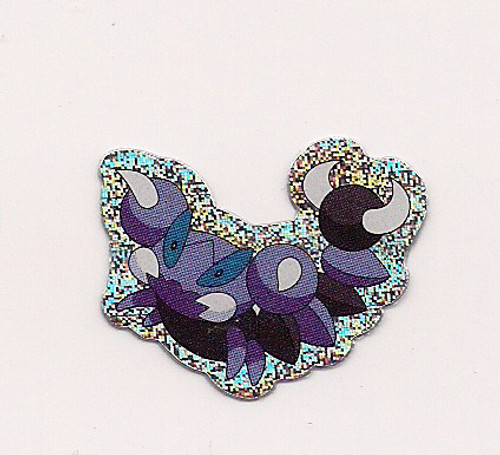 Pokemon Skorupi small foil sticker Pokemon Skorupi small foil sticker