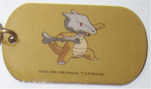 Pokemon Marowak Dogtag necklace