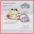 Pokemon Meowth KeyChain Nintendo 5289-17