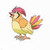 Pokemon Pidgeotto small sticker 5206-017