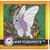 Pokemon Venomoth Square Sticker Artbox 6594-049