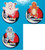Pokemon Clefairy Squirtle Charmander Standees Foam Figure