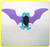 Pokemon Golbat Burger King meal toy Plush
