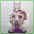Pokemon Mewtwo Burger King meal toy Light-up figure