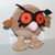Pokemon Hoothoot Quick-Change Reversible Pokeball Mini Plush