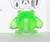 Pokemon Poliwhirl Clear Green Mini Model Figure