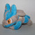 Pokemon Lucario laying down Plush Banpresto