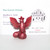 Pokemon Articuno Red Maroon Mini Model Figure Bandai