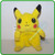 Pokemon Pikachu Hasbro Beanie Treat Keeper Plush