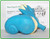 Pokemon Seadra Burger King meal toy Squirter