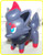 Pokemon Zorua McDonalds 2011 happy meal toy