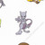 Pokemon Mewtwo small sticker 5523-150