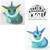 Pokemon Vaporeon Kid figure Pokekid Bandai Pokemon Vaporeon Kid figure Pokekid Bandai