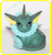 Pokemon Vaporeon Kid figure Pokekid Bandai Pokemon Vaporeon Kid figure Pokekid Bandai