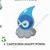 Castform Rainy sticker