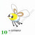 Cutiefly sticker Cutiefly sticker